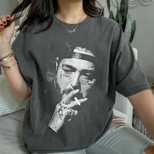 Comfort Colors Post Malone Shirt, Post Malone Rap Music Merch Shirt, Cowboy Post Shirt, Posty Shirt, Malone Music Shirt, Posty Tour Tshirt