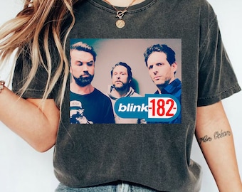 Blink 182 Comfort Colors Shirt, Blink 182 Rock Shirt, Smile Face T-Shirt, It&#39;s Always Sunny In Philadelphia Blink 182 Shirt