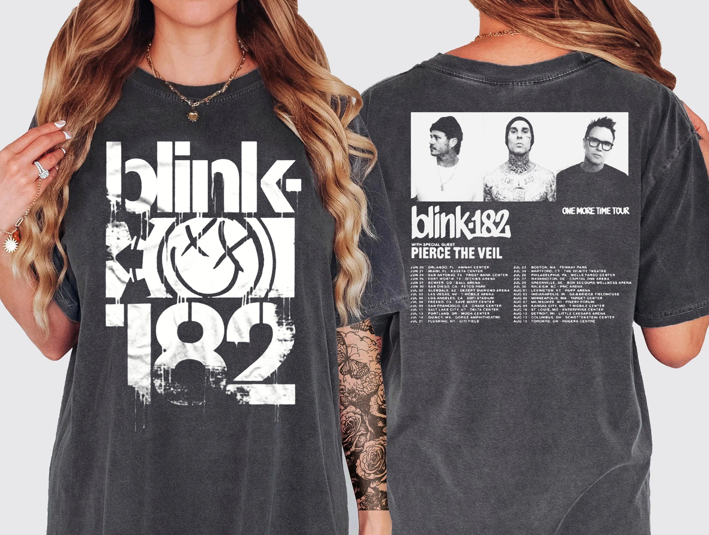Blink 182 One More Time 2024 Tour Shirt, Blink 182 Band