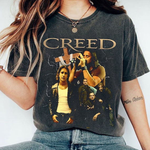 creed band t shirt