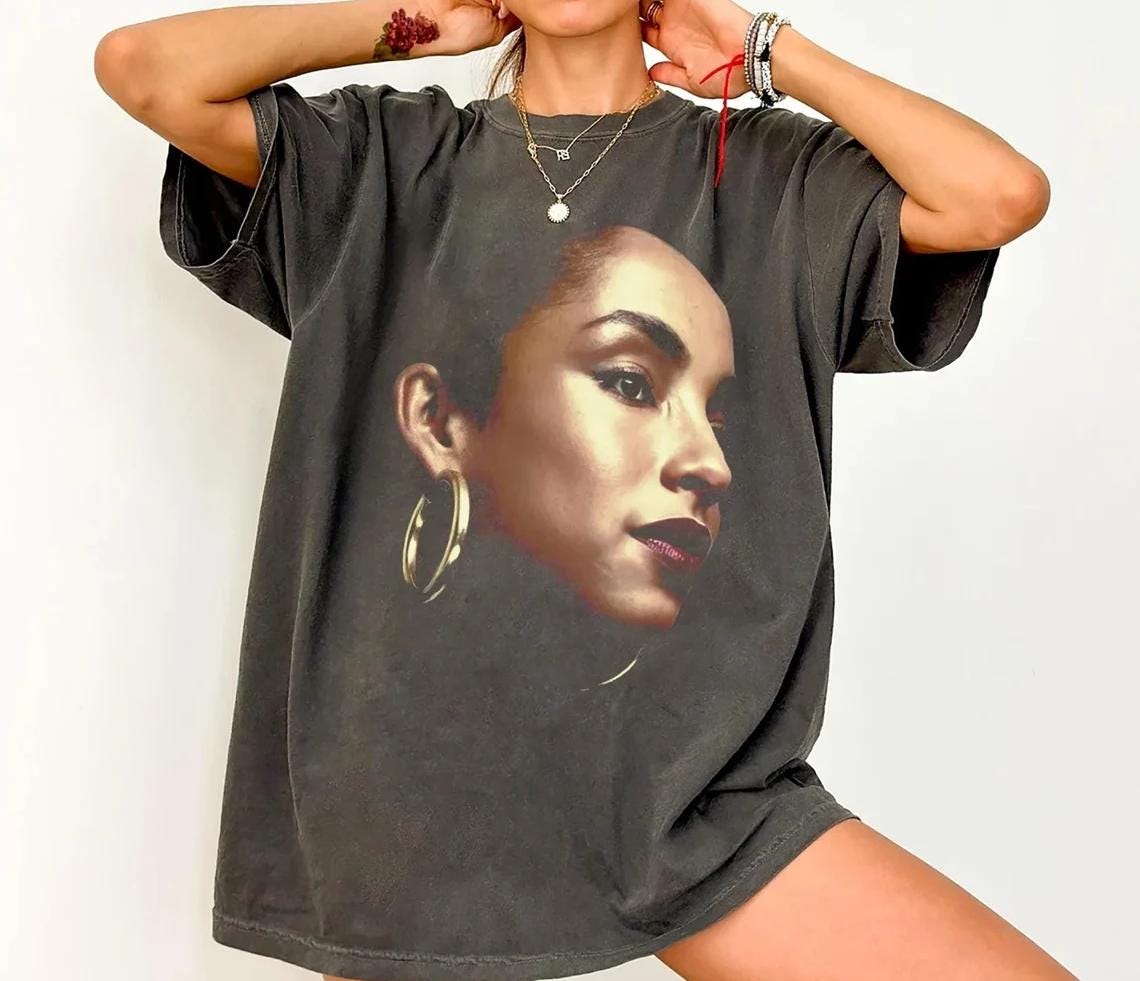 Vintage Sade Shirt - Etsy Vintage Sade Shirt - Etsy