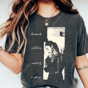 Retro Sade Shirt, Vintage Sade Adu Shirt, Sade Fan Gift Shirt, Sade Tour Shirt, Sade World Tour, Sade shirt Sade Rap Hip Hop 90 Vintage tee