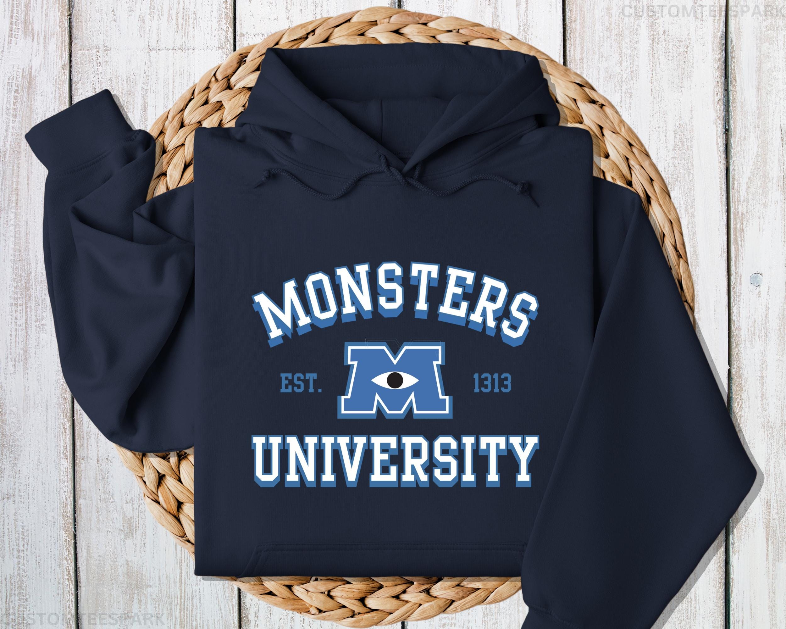 Monsters University Sweatshirt, Disney Monsters Hoodie, Monsters Inc  Inspired Sweater, Funny Monsters Inc Shirt, Monsters Uni Disney Hoodie
