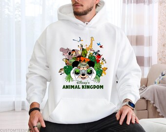 Custom Disney Animal Kingdom Sweatshirt, Disney Safari Hoodie, Disney Family Trip, Adventure Shirt, Gift For Disney Trip, Disney Safari