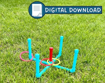 DIY PVC Ring Toss Game PDF