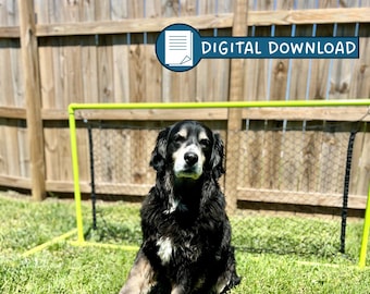 DIY PVC Outdoor / Indoor Soccer Net Plan