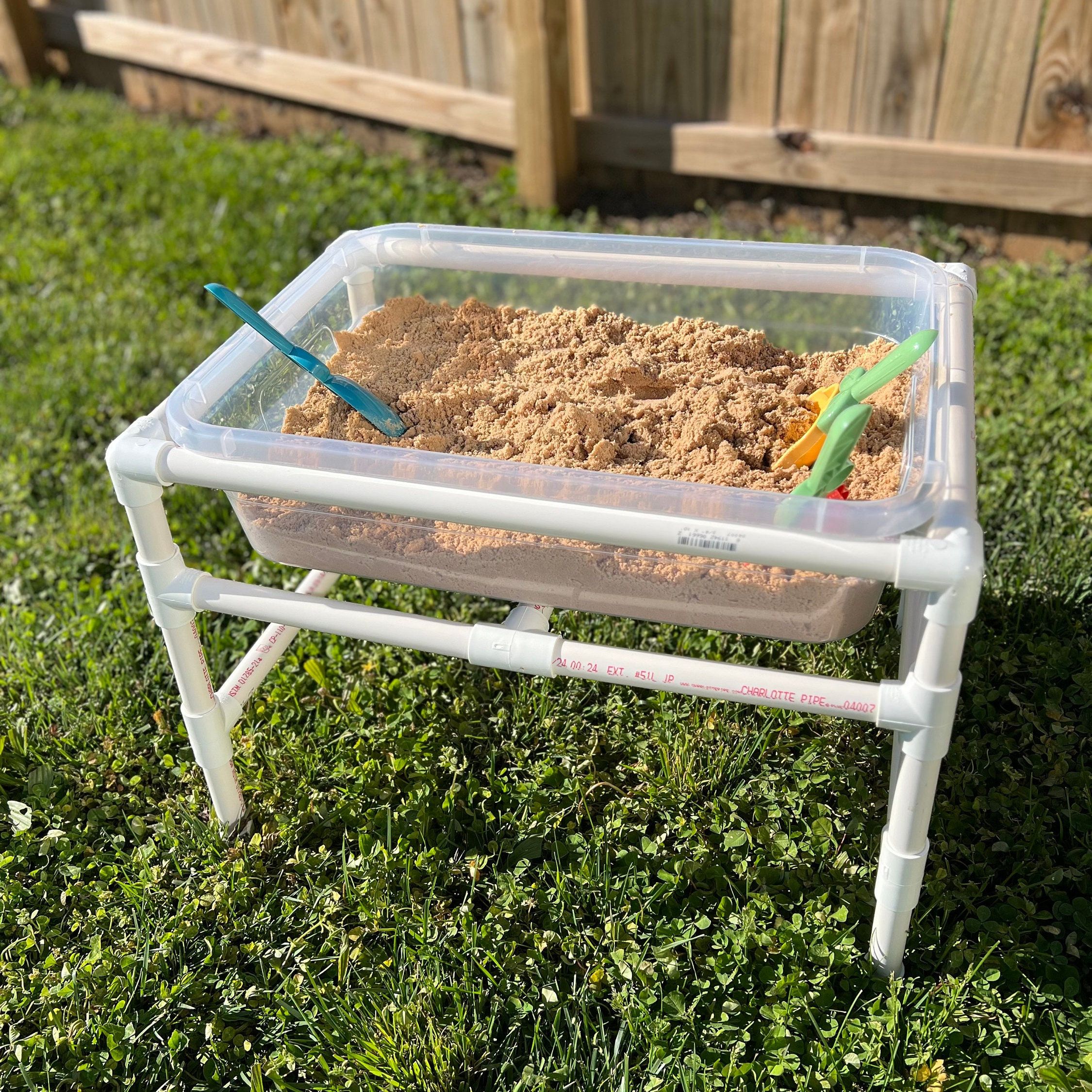 DIY Kids Water/sand Sensory Table Plan Etsy