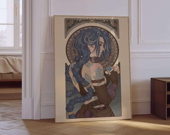 Arcane Jinx Poster | Gaming Gifts | Gaming Room Decor | League of Legends | Gaming Wall Art | Fine Art Print for Gamers | Gamer Print Poster
