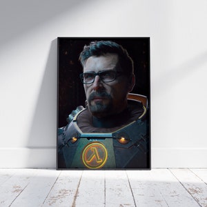 Half-life Poster | Game Room Decor | Wall Decor | Digital Print ...