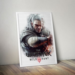 The Witcher 3 Posters | Wall Decor | Digital Print | Game Room Decor | Witcher 3 | Birthday Gift idea | Wall Art | Digital Download