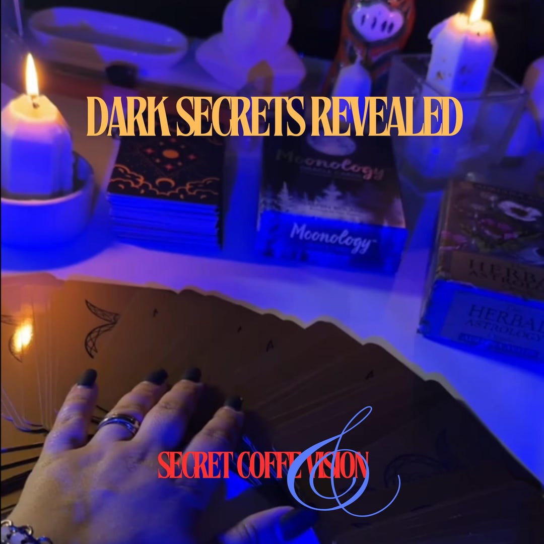 Shadow Coffee Oracle Dark Secrets Revealed Etsy