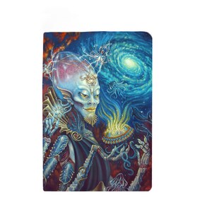 King of cups Faux Leather lined diary  notebook gift dream journal