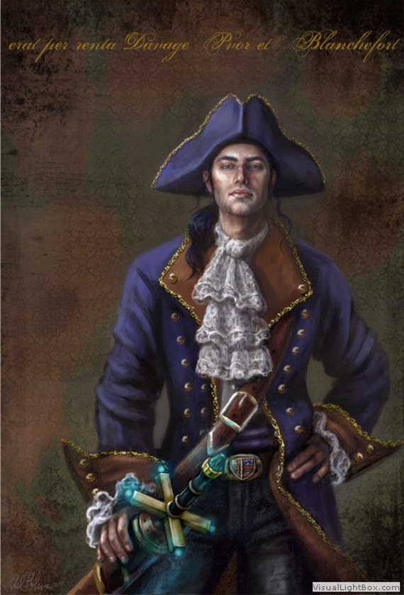 Fantasy Art Print Character Concept Art Steam Punk Man - Etsy