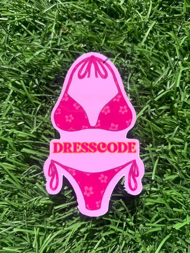 Coconut Girl Stickers Bikini Sticker Waterproof Sticker Holographic ...