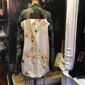 Upcycled Vintage Army Jacket