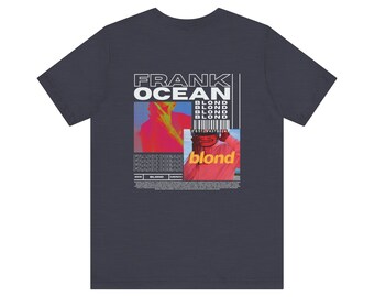 Frank Ocean Blonded Album T-Shirt: Unisex Two Sided Tee