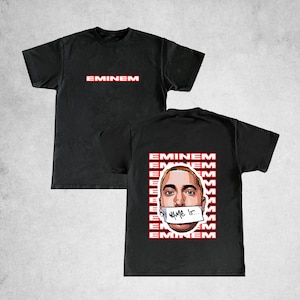 Camiseta Eminem The Real Slim Shady, camiseta Slim Shady, merchandising de Eminem, camiseta unisex Eminem Rap God para adultos, camiseta de inspiración vintage de Eminem