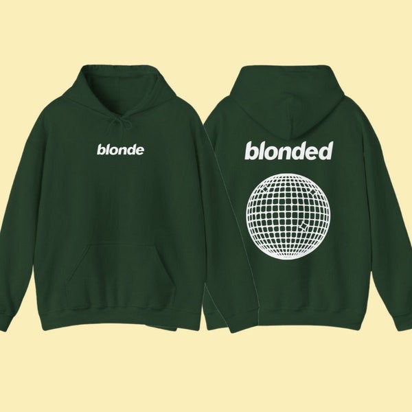 Frank Ocean BLONDED Hoodie, Blond Album Hoodie, Blonde Inspired, Two Sided Frank Ocean Blonde Hoodie, Trendy Blond Hoodie, Unisex Hoodie