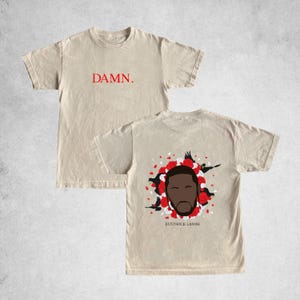 Kendrick Lamar DAMN Album T-Shirt: Unisex Jersey Tee
