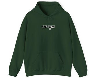 y2k zip hoodie パーカー　Green opium Y2K Hiphop Zip Up Hoodie - Mens Anime Print Sweatshirt