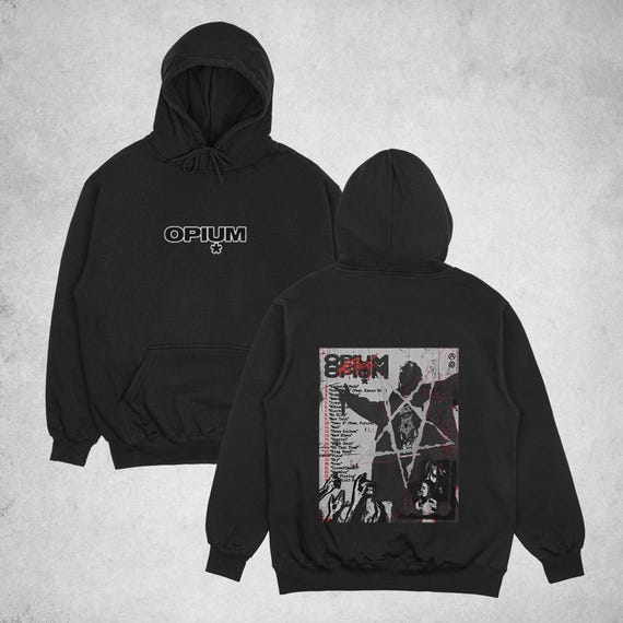 トップス Belacartes Y2K opium black hoodie L Belacartes Y2K opium black hoodie L（Playboi Carti Opium
