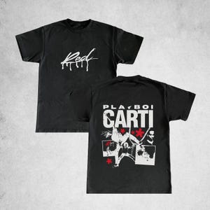 Camiseta 'Whole Lotta Red' de Playboi Carti, camiseta WLR de Playboi Carti, Carti Red, merchandising de Playboi Carti, Whole Lotta Red, camiseta WLR HipHop, unisex