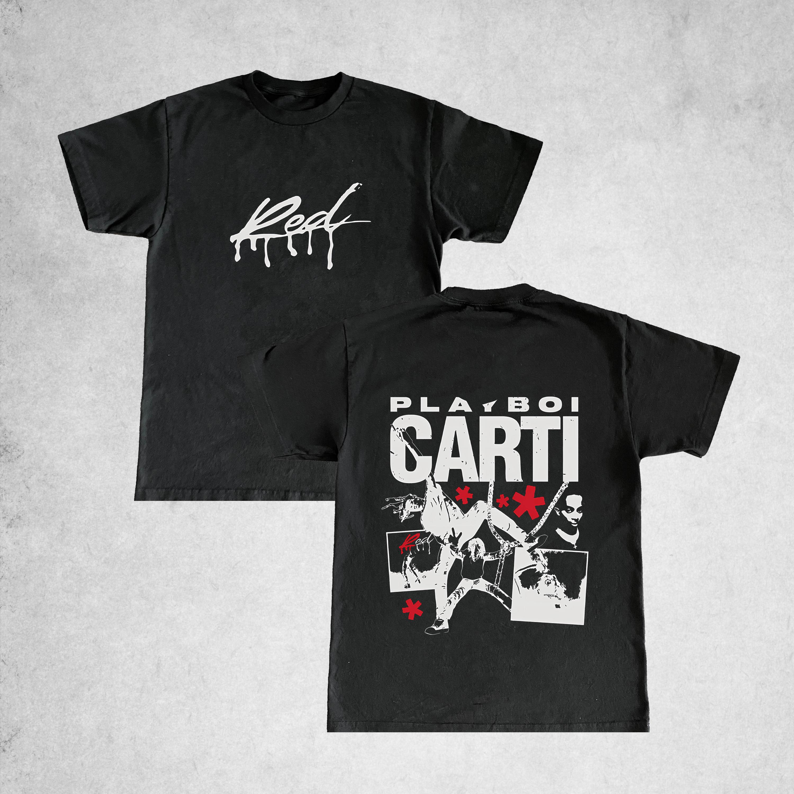 Playboi Carti 'whole Lotta Red' Shirt, Playboi Carti WLR Tee