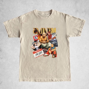 Camiseta Eminem The Real Slim Shady, camiseta Slim Shady, merchandising de Eminem, camiseta unisex Eminem Rap God para adultos, camiseta de inspiración vintage de Eminem