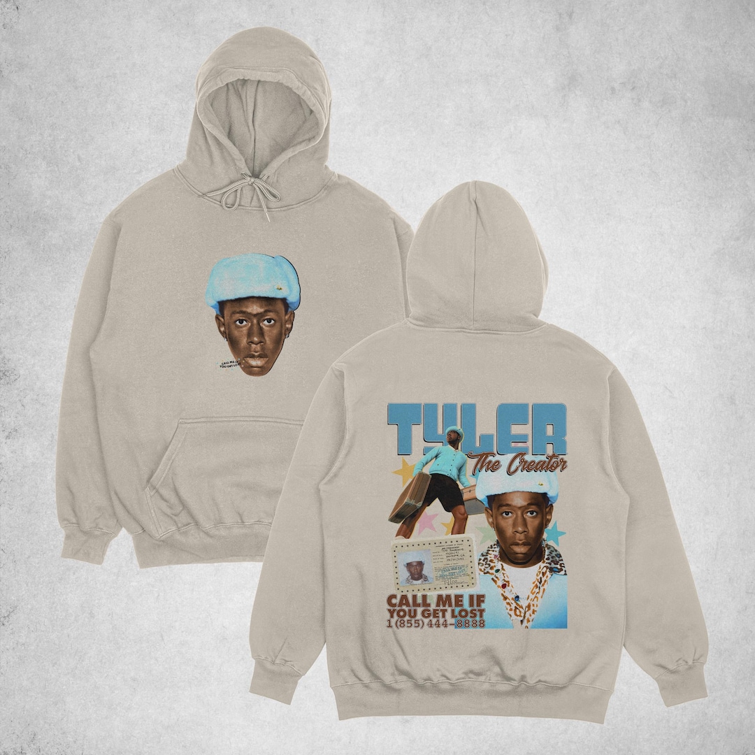 Tyler the Creator 'call Me If You Get Lost' Hoodie, Two Sided Tyler the