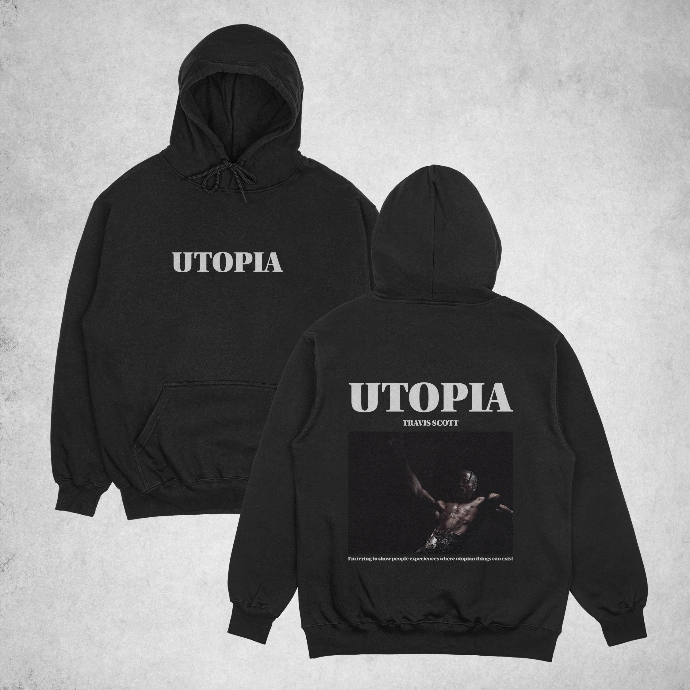 Travis Scott Utopia Album Hoodie - Cactus Jack Merch - Etsy