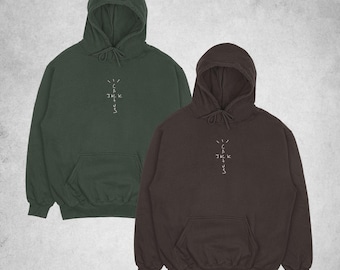 Cactus Jack Hoodie, Travis Scott Cactus Jack Hoodie, Travis Scott Merch, Two Sided Travis Scott Hoodie, Cactus Jack Merch, Unisex Hoodie
