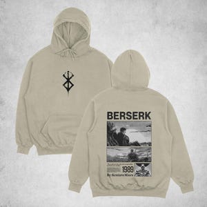 Berserk Anime Hoodie: Guts Manga, Unisex Graphic Sweatshirt