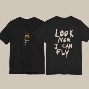Travis Scott Crew x Look Mom I Can Fly Shirt, Cactus Jack Merch, Cactus Jack, Travis Scott Cactus Jack Tee, Unisex