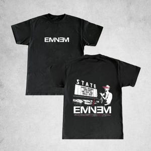 Camiseta Eminem The Real Slim Shady, camiseta Slim Shady, merchandising de Eminem, camiseta unisex Eminem Rap God para adultos, camiseta de inspiración vintage de Eminem