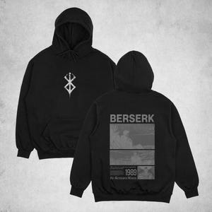 Berserk Anime Hoodie: Guts Manga, Unisex Graphic Sweatshirt