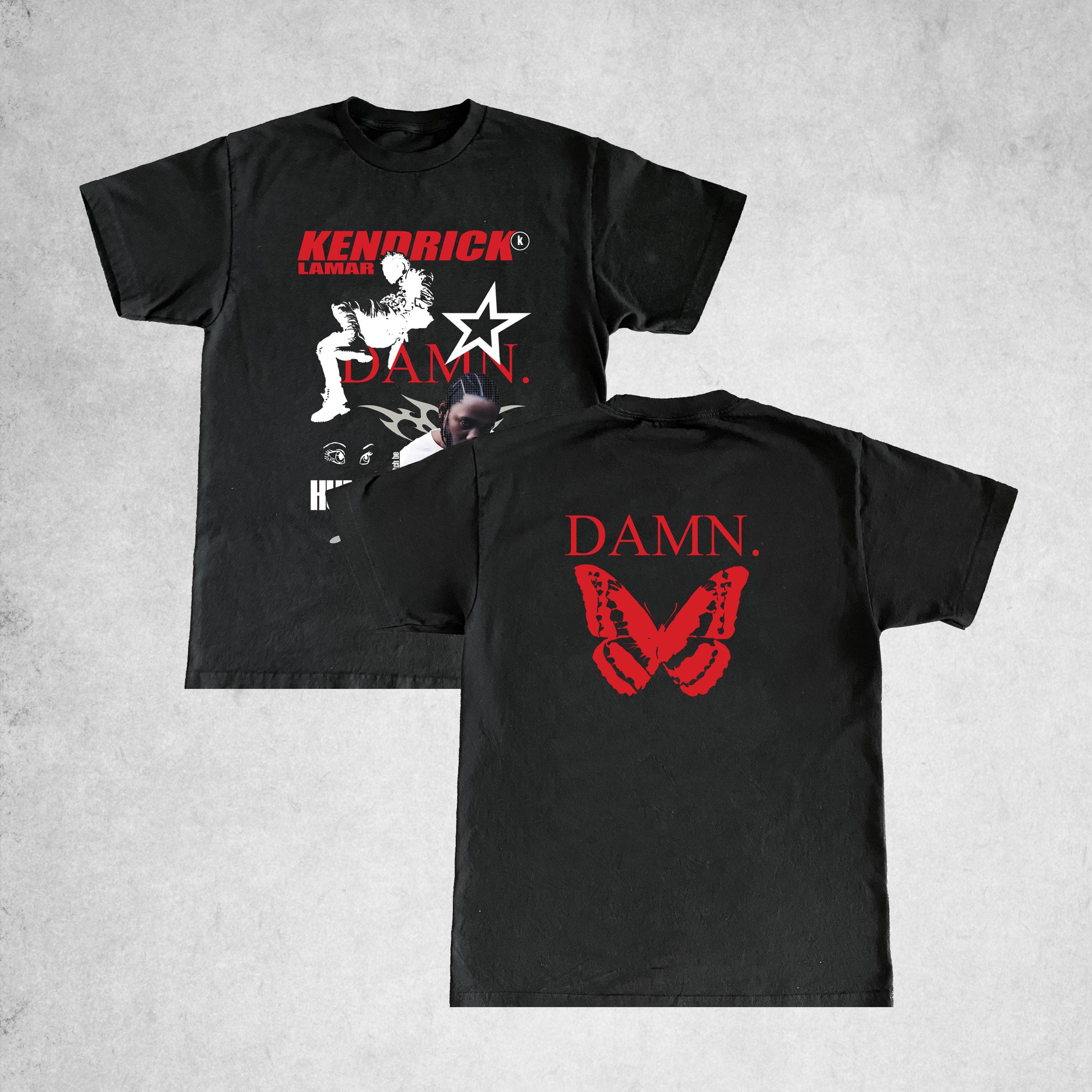 DAMN VINTAGE SHORT SLEEVE JERSEY ケンドリック - メルカリ