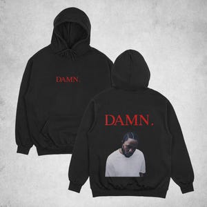 Kendrick Lamar DAMN Album Hoodie - Unisex Cotton Blend