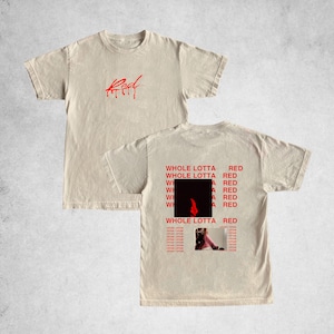 Camisa Playboi Carti 'Whole Lotta Red', camiseta Playboi Carti WLR, Hiphop Merch, camiseta Playboi Carti, Whole Lotta Red, camiseta WLR HipHop