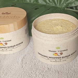 Bio-Mango-Kokos-Zucker-Peeling: Peeling-Hautpflege