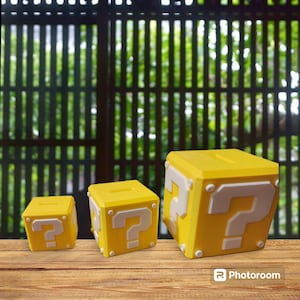 Super Mario Question mark money bank