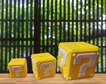Super Mario Question mark money bank