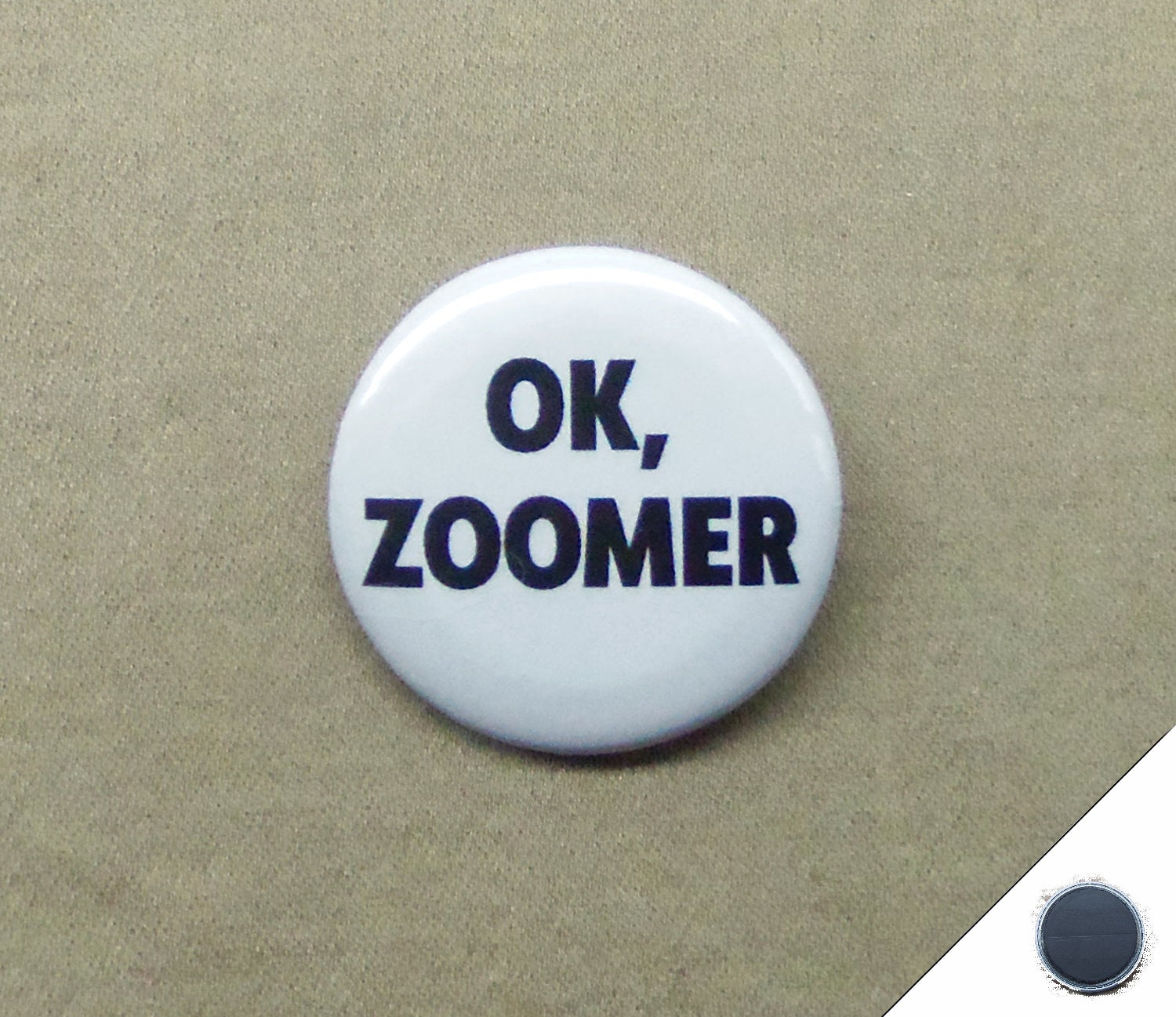 OK ZOOMER 1.25 Button Generation Z Genz Vs Boomer Humor Meme - Etsy Israel