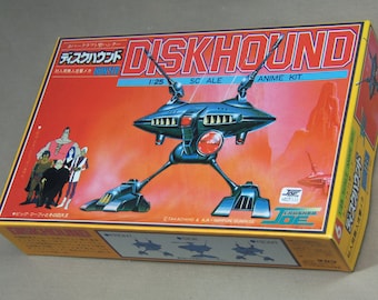 JOE CRUSHER パンフレット Crusher Joe Diskhound Model Kit 1:25 - Vintage Japanese