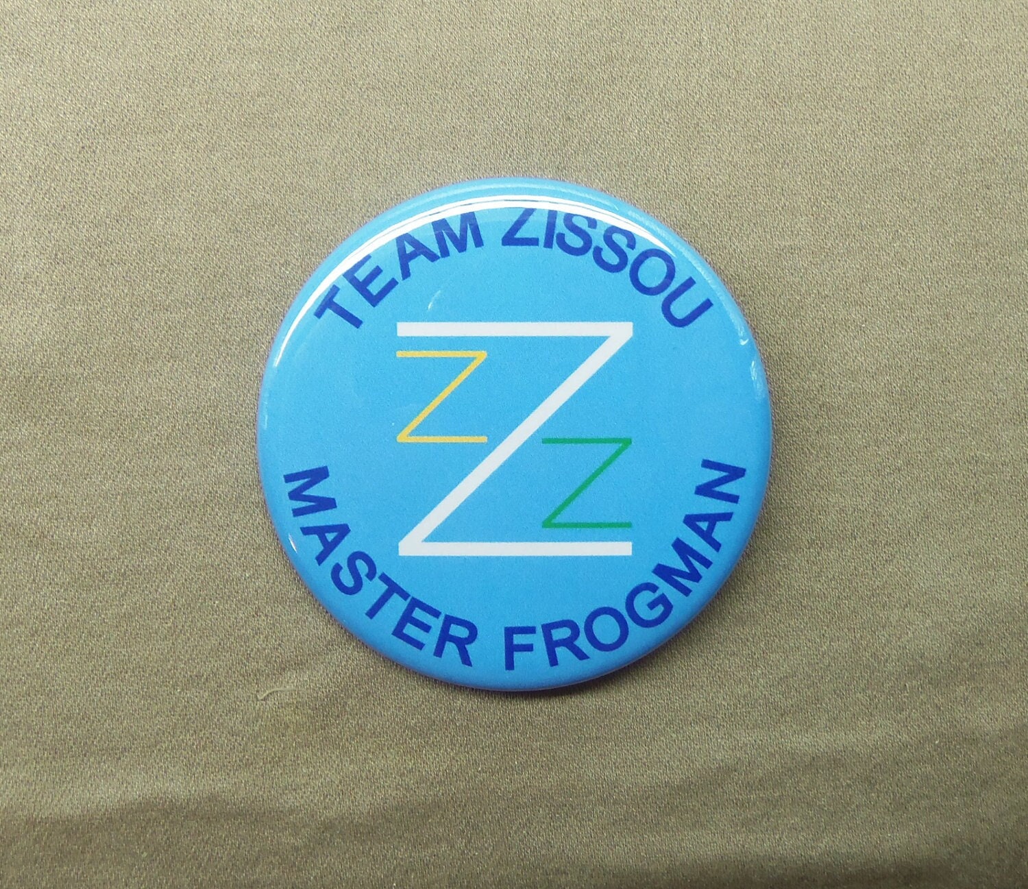 The Life Aquatic Team Zissou Master Frogman 4 inch round Costume Patch The Life Aquatic Team Zissou Master Frogman 4 inch round Costume Patch