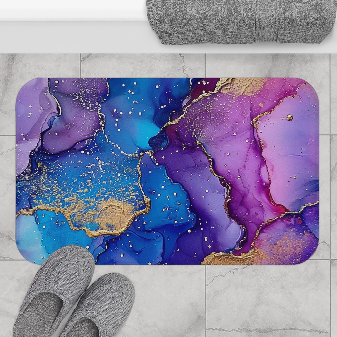 Abstract Art Bath Mat main image 1