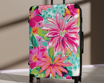 Spring Flower Suitcase