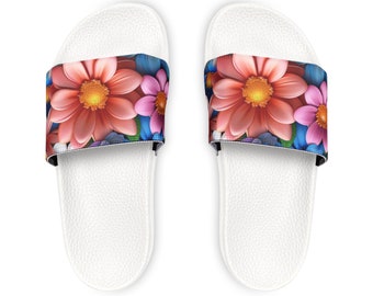 Spring Flower 2 Women's PU Slide Sandals