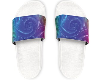 Swirl Women's PU Slide Sandals