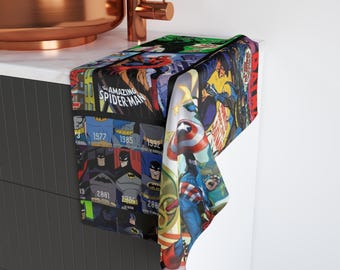 Comic Buch Superhelden Handtuch