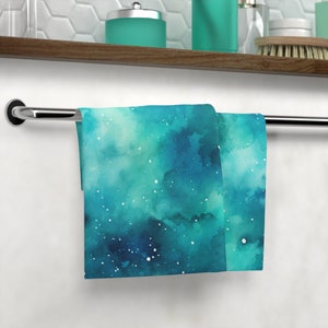 Beyond Earth Face Towel